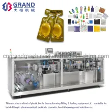 Small Liquid Olive Oil Filling Automatic Forming Plastic Ampoule Filling Sealing Machine Ggs-240